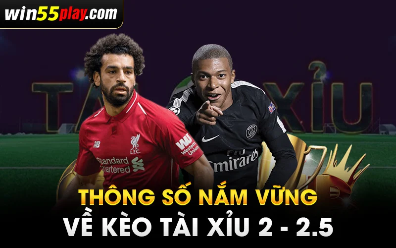 Thông số nắm vững về kèo tài xỉu 2 – 2.5