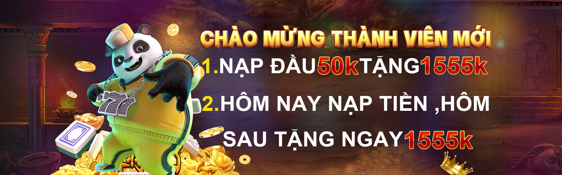 Nạp đầu 50k thưởng 155k